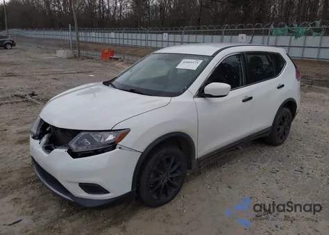 2016 Nissan Rogue S/Sl/Sv z USA, uszkodzony, nr VIN KNMAT2MT8GP676421